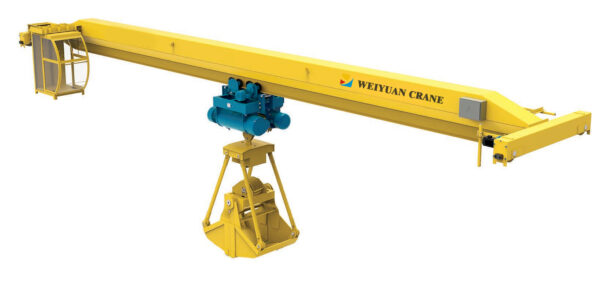 LDZ type electric single beam grab crane