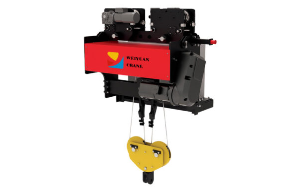 European style galvanized steel wire rope electric hoist
