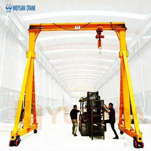 Workshop Mobile  Ton Portable Gantry Crane