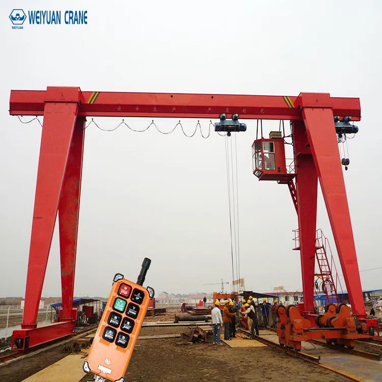 Steel Structure Portal Customizable Tons MH  Single Girder Gantry Crane