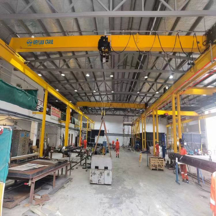 European Type Bridge Crane 5 Ton Single Girder Overhead Crane