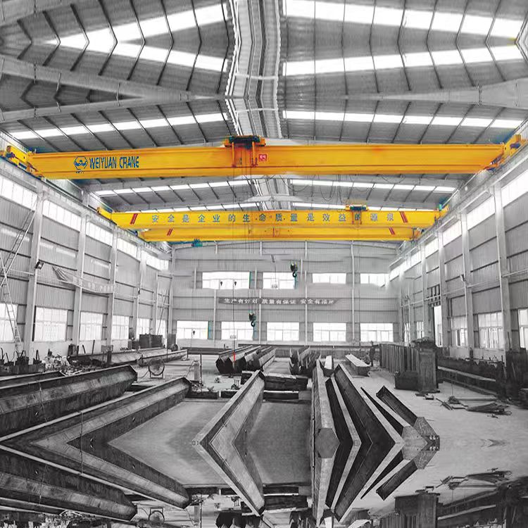 Remote Control Side Hanging Single Girder Steel Wire Rope Hoist Trolley Overhead Crane