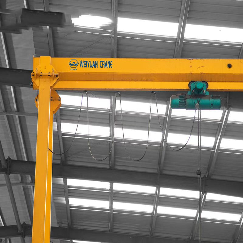 Weiyuan  Single Girder Semi-Gantry Crane with  Span