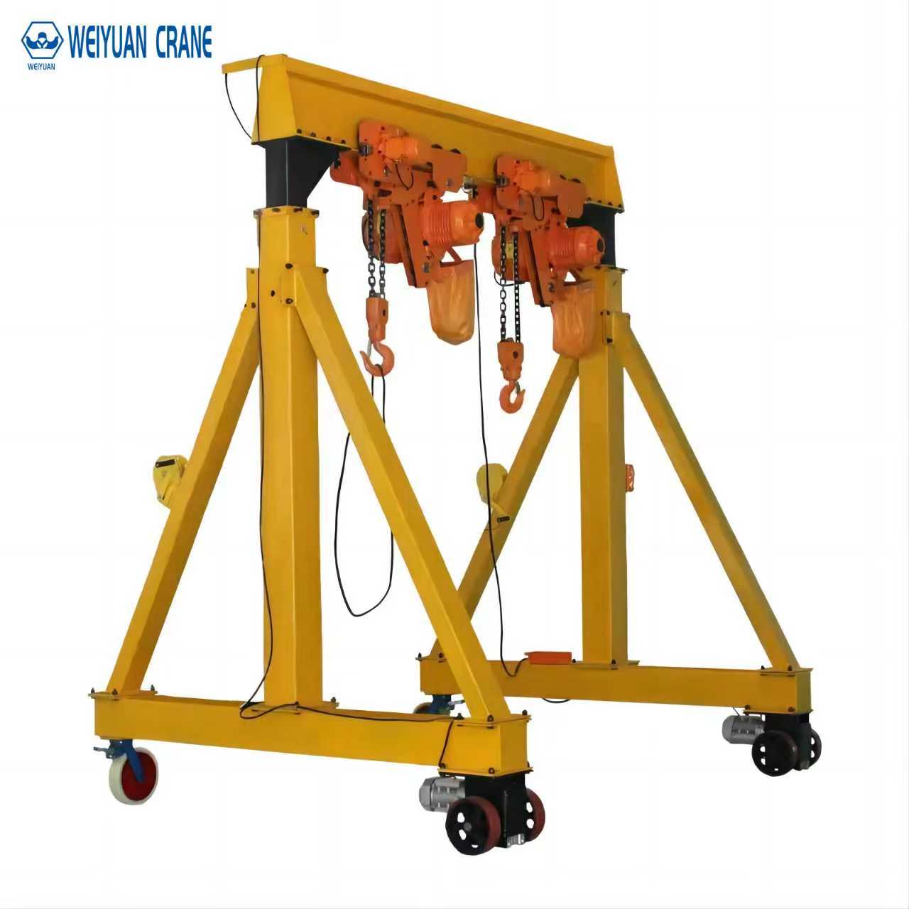 Weiyuan Customized Mini Gantry Frame Crane