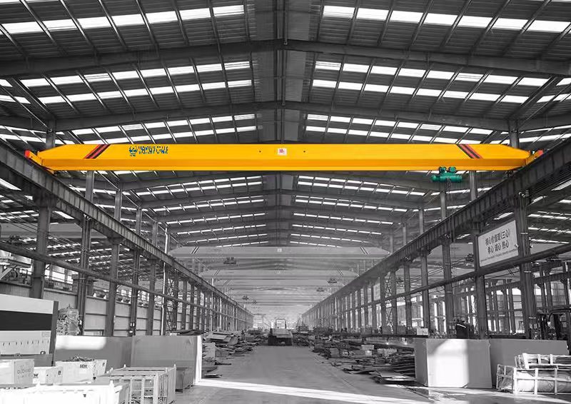 Weiyuan Single Beam Mobile Traveling Rail Electric Bridge Crane