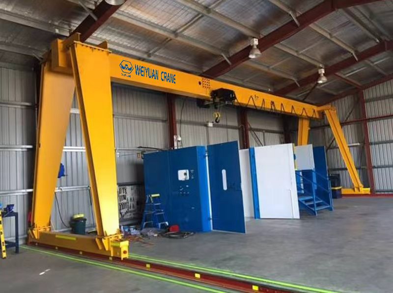 Universal 5 Ton Mobile Gantry Crane with Electric Hoist