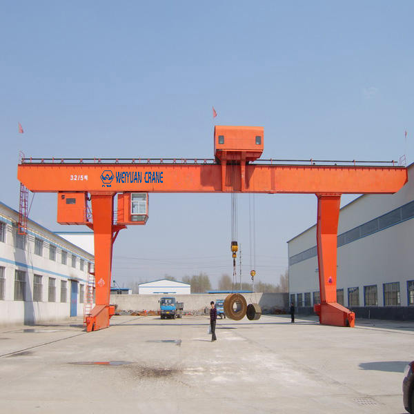 High-Quality Cabin Control Single Girder Gantry Crane