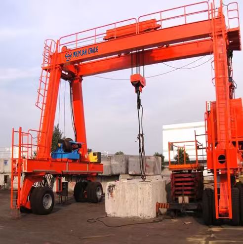 Electric Single Beam Gantry Crane