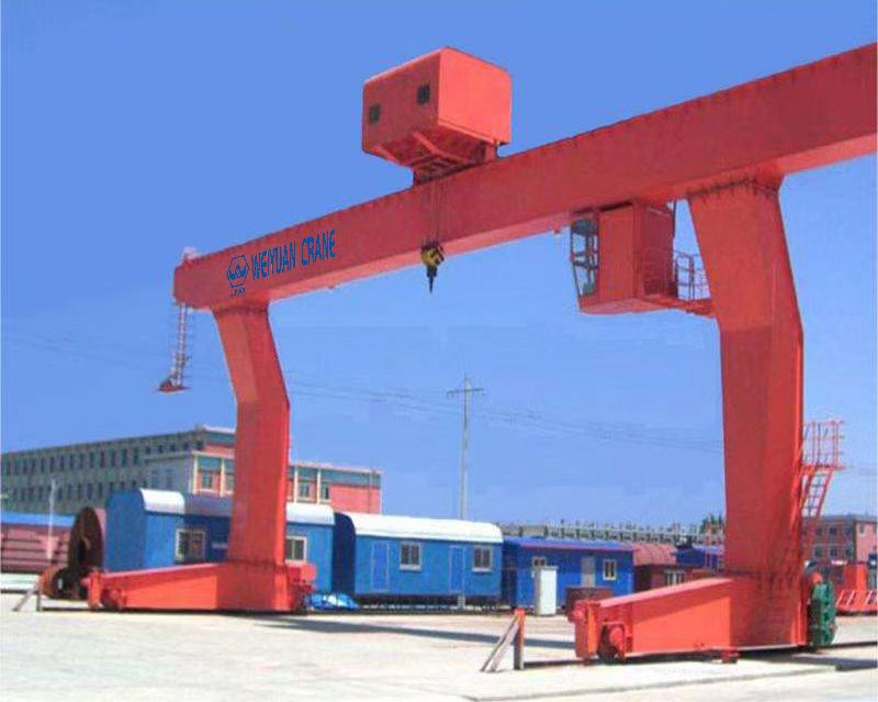 L-Shaped Single Main Beam Hook Gantry Crane