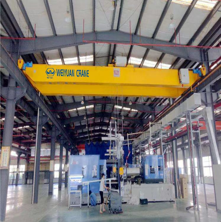 Weiyuan 30 Ton Heavy-Duty Double Girder Overhead Crane