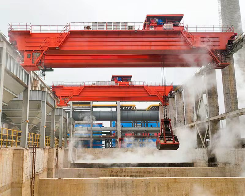 Weiyuan QZ Type  Double Girder Grapple Crane