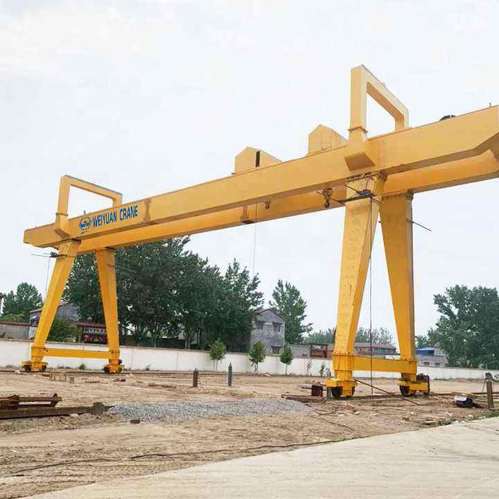 MG Type Double Girder Gantry Crane  | Heavy-Duty, Outdoor, CE-Compliant