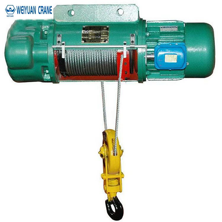 Weiyuan High-Efficiency Electric Wire Rope Hoist