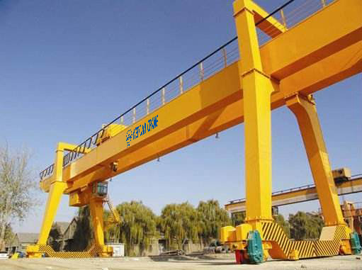 Steel Wire Rope Electric Hoist Gantry Crane (Double Girder, Heavy Duty)
