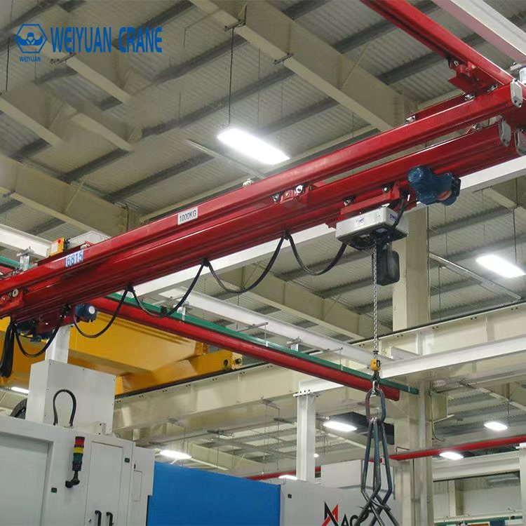 Weiyuan Single Girder Rigid Track KBK Overhead Crane