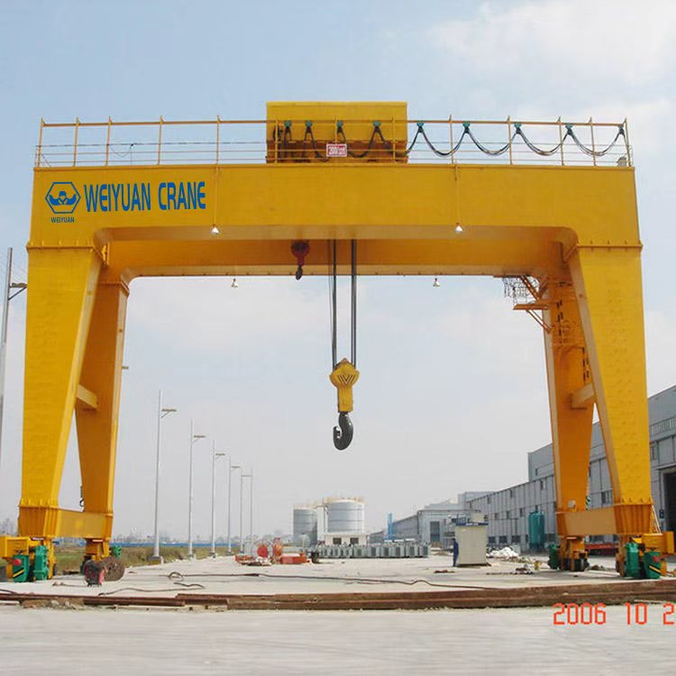 MG Rail Mounted Double Girder Gantry Crane (Heavy Duty)