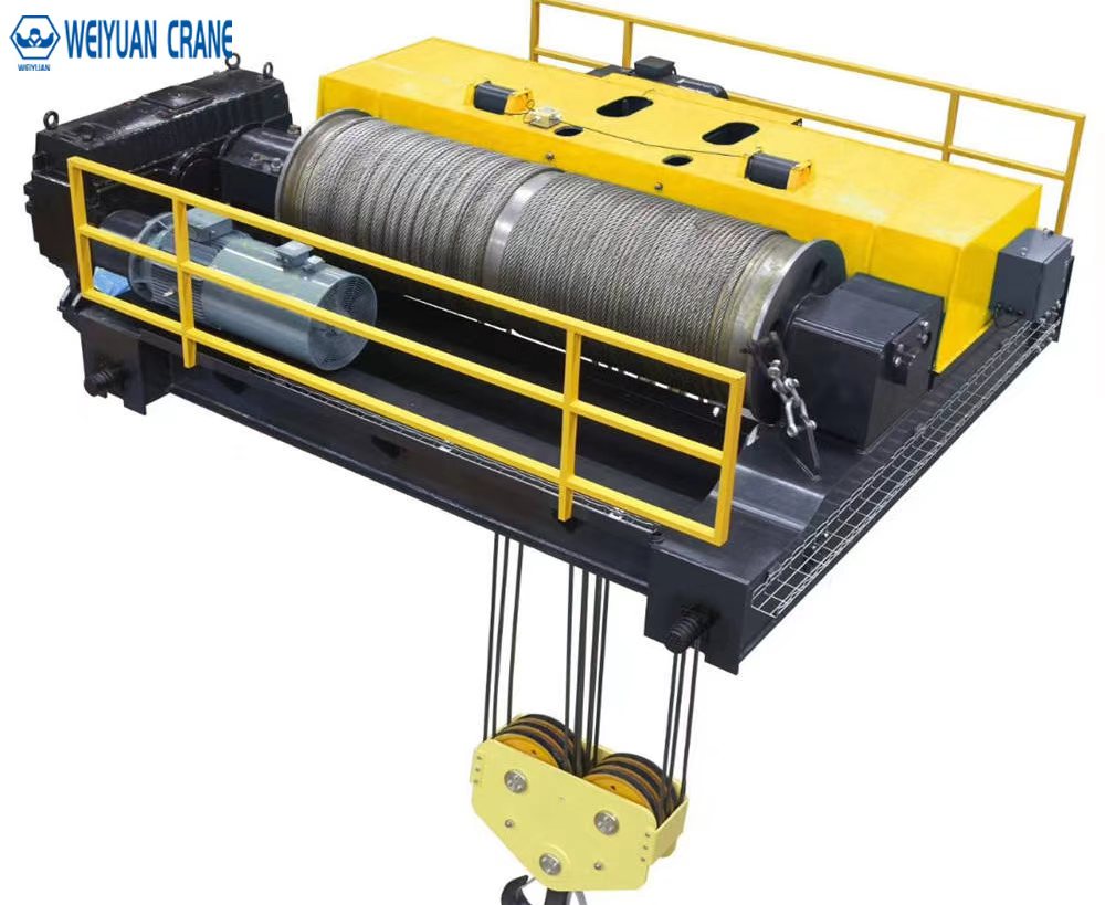 European-Type Electric Wire Rope Hoist 2 Ton (Compact, High‑Precision)