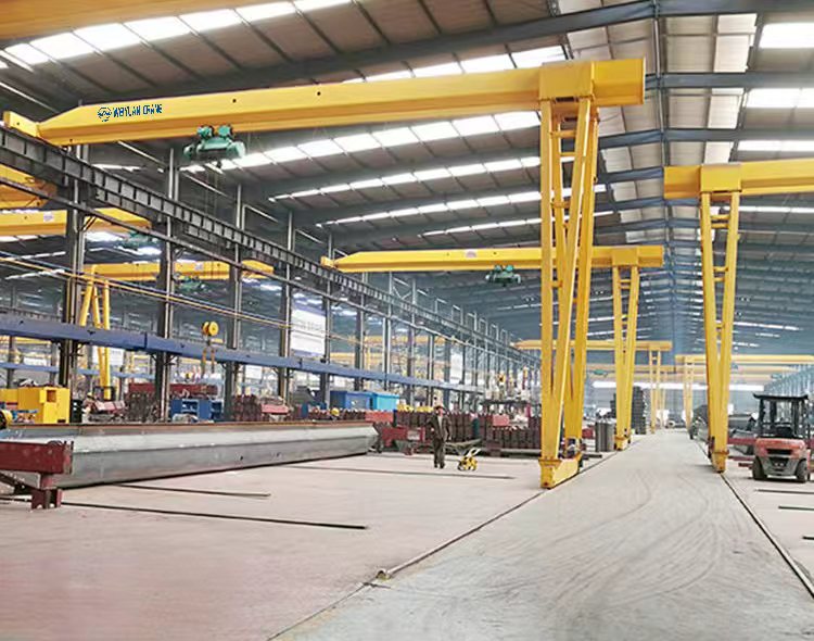 Indoor Single Girder Gantry Crane 5 Ton | Workshop Optimized, Compact, CE-Compliant