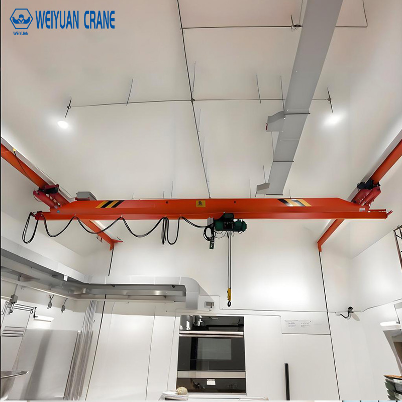 LX Suspension Overhead Crane for Warehouse | Space-Saving, Under-Running, CE-Compliant