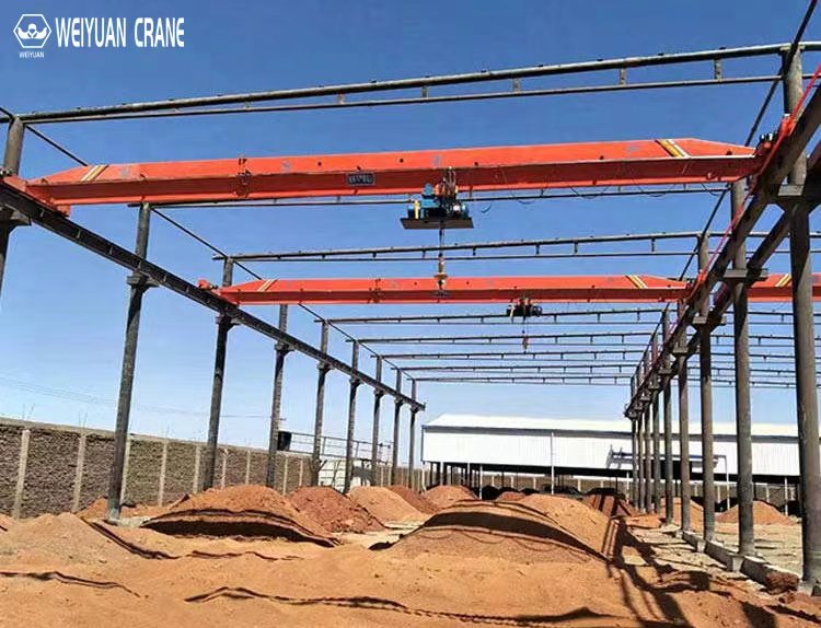 Electric Overhead Crane with Hoist 1–20 Ton | Compact, Efficient, Customizable