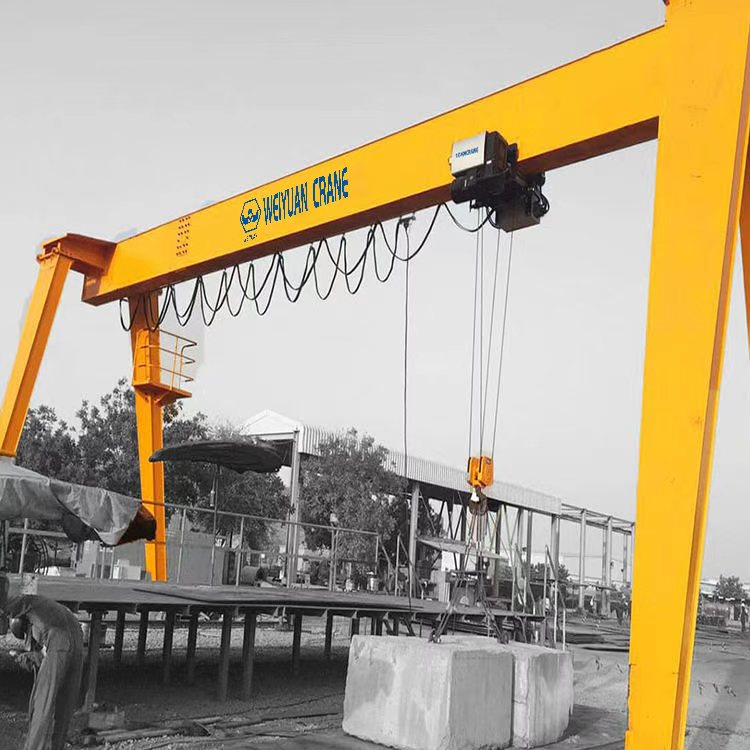 Weiyuan Single Girder Gantry Crane 2–7 Ton (New Condition)