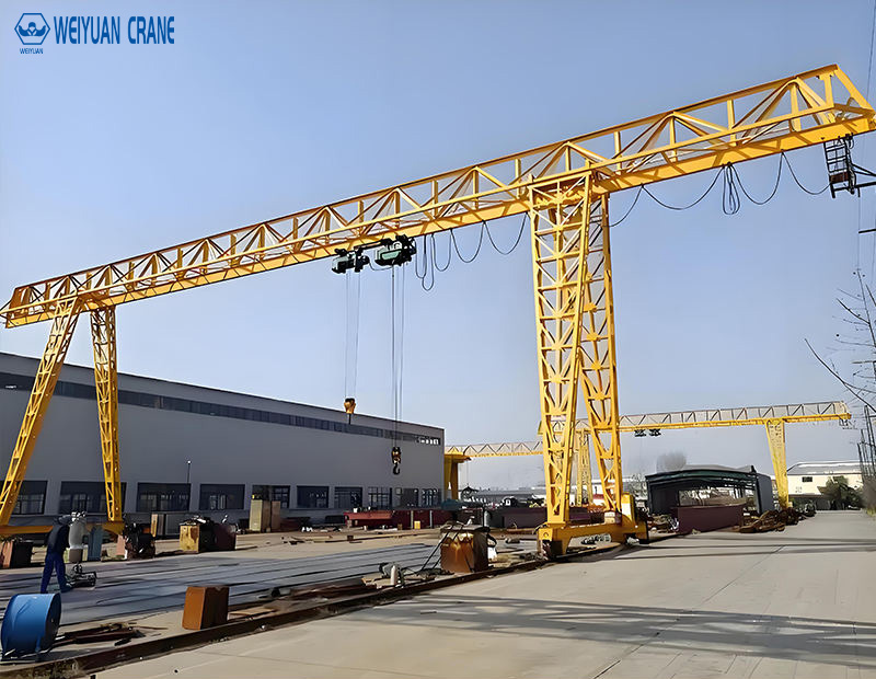 Weiyuan MH Box Type Gantry Crane for Material Lifting | Versatile, Robust, Efficient