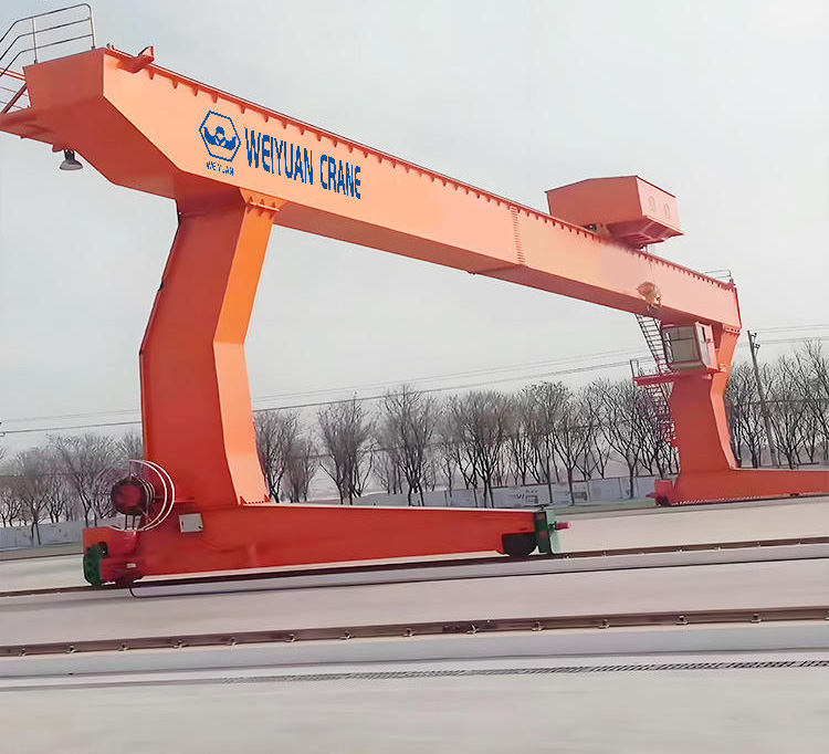 Weiyuan Rail Track Gantry Crane for Cargo Yards | Efficient, Durable, Customizable