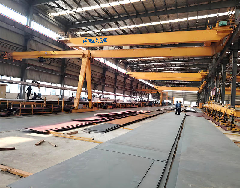 Weiyuan BMH Type Semi-Gantry Crane | Rail-Mounted, Traveling Lifting Solution