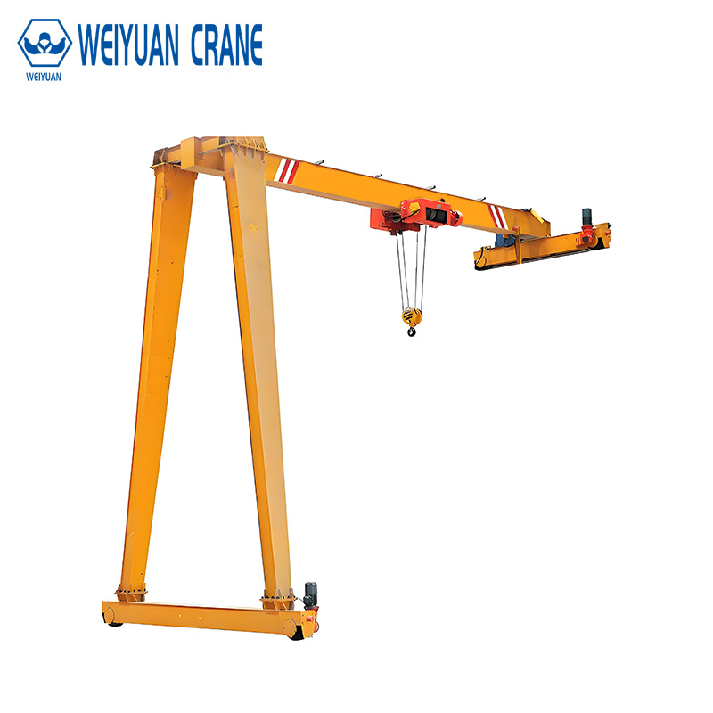 Weiyuan Heavy-Duty BMH Type Semi-Gantry Crane | Robust, Space-Saving, High Performance